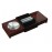Lacquer Brazilian Rosewood Sliding Ashtray w/ Humidor & Humidifier