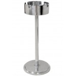 Smokin Ash Baltimore Standing Ashtray - Polished Cast Aluminum