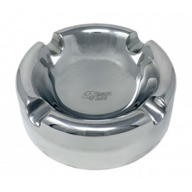 Smokin Ash Lexington Ashtray - Polished Cast Aluminum