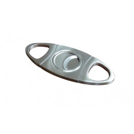 Silver Cigar Cutter in Black Gift Box