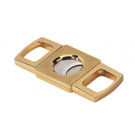 Gold Precision Made Guillotine Cigar Cutter