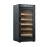 Redford Lite Electric Humidor Cabinet - Black Oak
