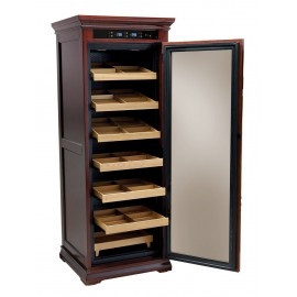 Remington Electric Humidor Cabinet - Dark Cherry