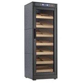 Remington Lite Electric Humidor Cabinet - Black Oak