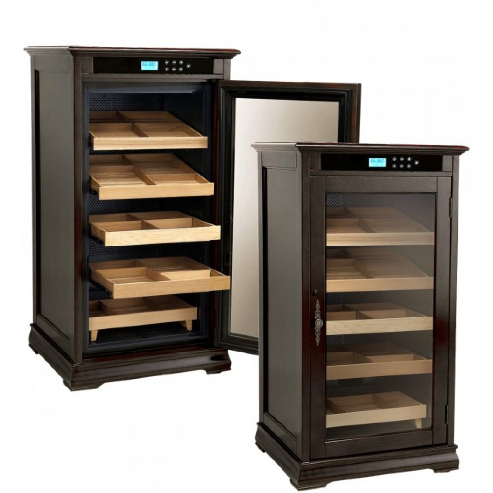 Redford Espresso Electronic Cabinet Humidor