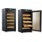 Redford Lite Electric Humidor Cabinet - Black Oak