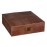 Alligator 25 Ct. Brown Leather Gift Set Humidor