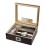 Kensington 75 Ct. Cherry Ebony Lacquer Humidor Gift Set 