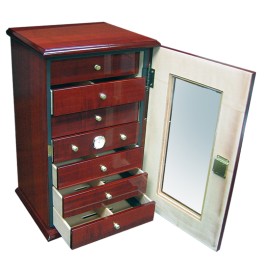 Charleston 150 Ct. Gloss Cherry Humidor