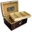 Montgomery Arch Top Lacquer Studded Cigar Chest Humidor