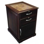 Santiago 700 Ct. Walnut End Table Humidor