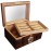 Ambassador 100 Count Beveled Glass Top Humidor