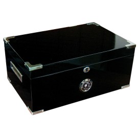 Dakota 120 Ct. Full Black Humidor 