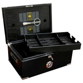 Dakota 120 Ct. Full Black Humidor 