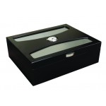 Delano 100 Ct. Black Humidor