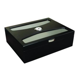 Delano 100 Ct. Black Humidor