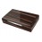 Vanderbilt 120 Ct. Lacquered Ebony Wood Humidor