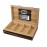 Vanderbilt 120 Ct. Lacquered Ebony Wood Humidor