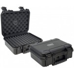 Cigar Safe 40 Ct. Black Plastic Travel Humidor