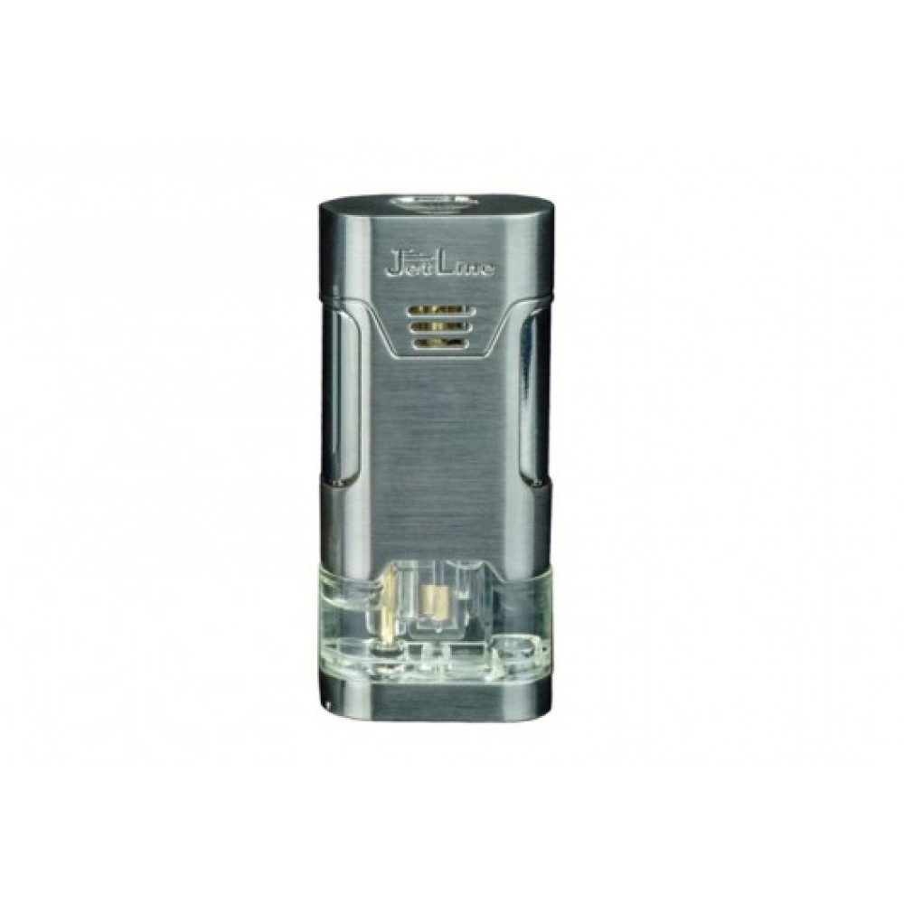 Mongoose Triple Flame Torch Lighter - Silver