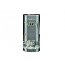 Mongoose Triple Flame Torch Lighter - Silver