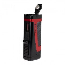 Hurricane II Triple Flame Torch Lighter - Red & Black