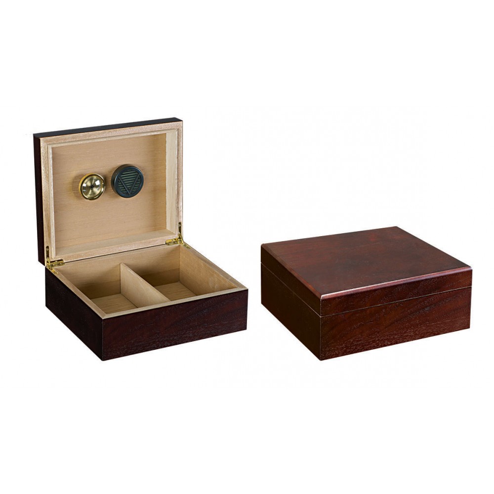 Chardonnay 25-50 Ct Dark Authentic Walnut Humidor