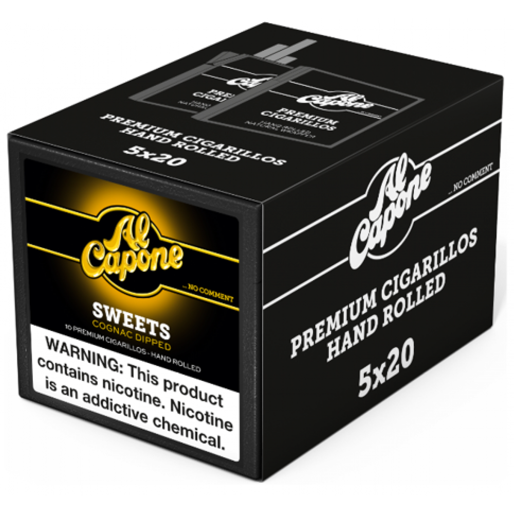 Al Capone Sweets Cognac Non-Filtered 10 Packs of 10