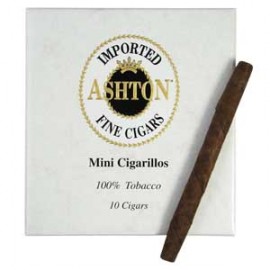 Ashton Mini Cigarillos 10-10 Packs Natural 