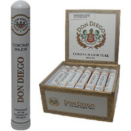 Don Diego Corona Major Tube Box of 20 Cigars