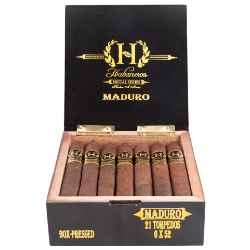 Habaneros Torpedo Box-Pressed Maduro