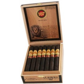 La Aurora 107 Maduro Corona Cigars