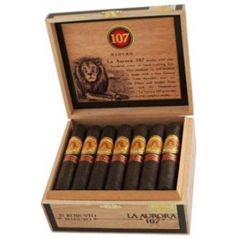 La Aurora 107 Maduro Robusto Cigars