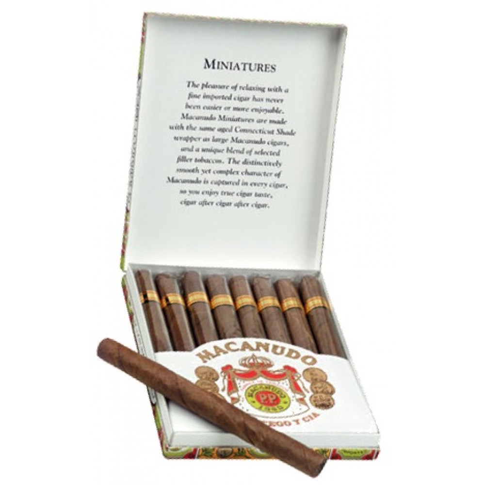 Macanudo Miniature 10 Packs 8 Cigars
