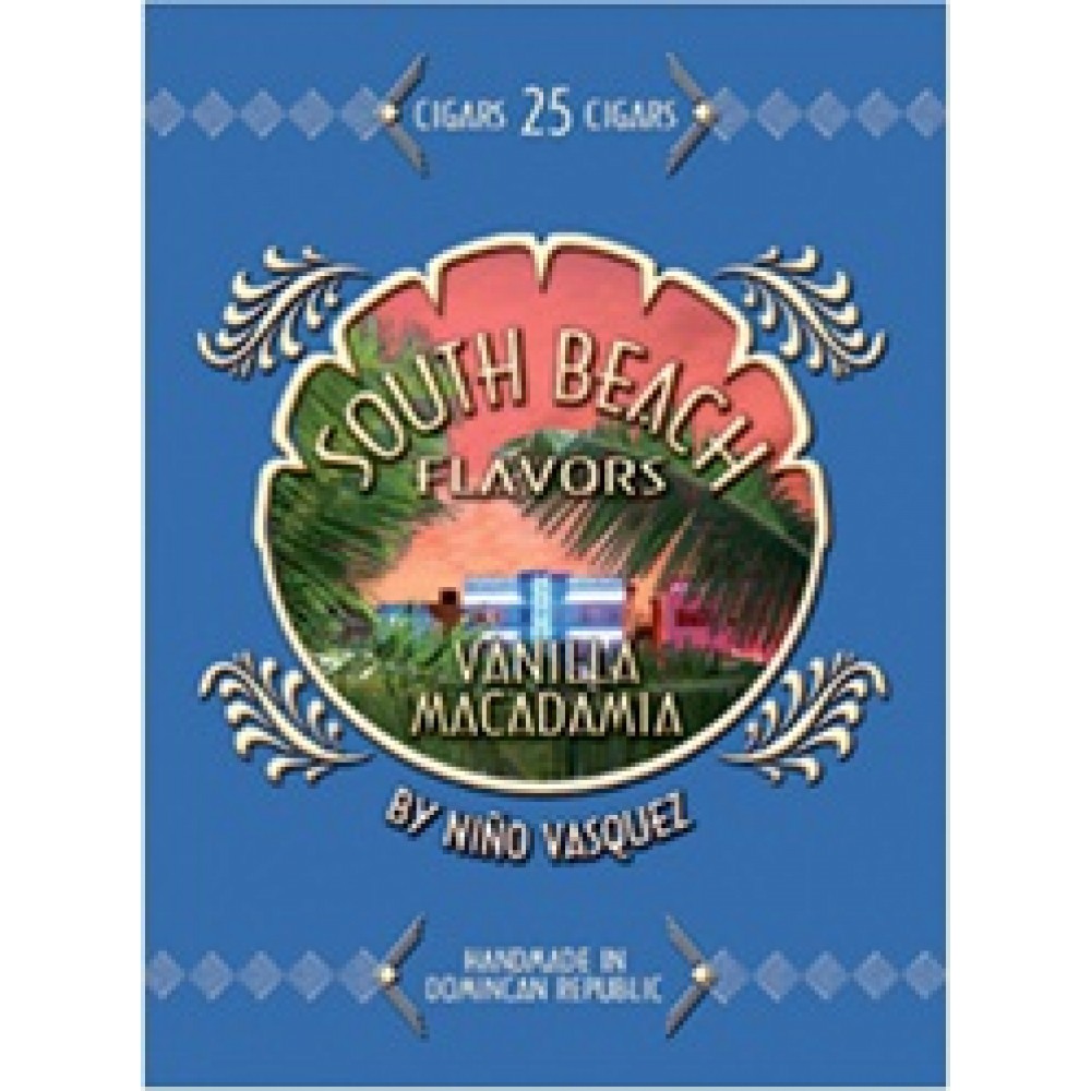 South Beach Flavors Vanilla Macadamia by Nino Vasquez