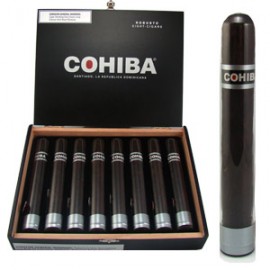 Cohiba Black Robusto Crystal Tube Cigars