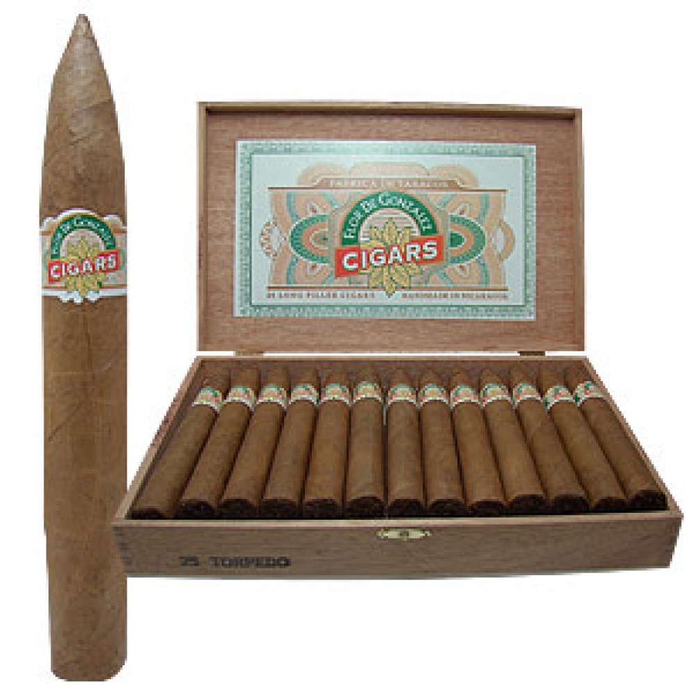 Flor De Gonzalez Green Label Torpedo Natural