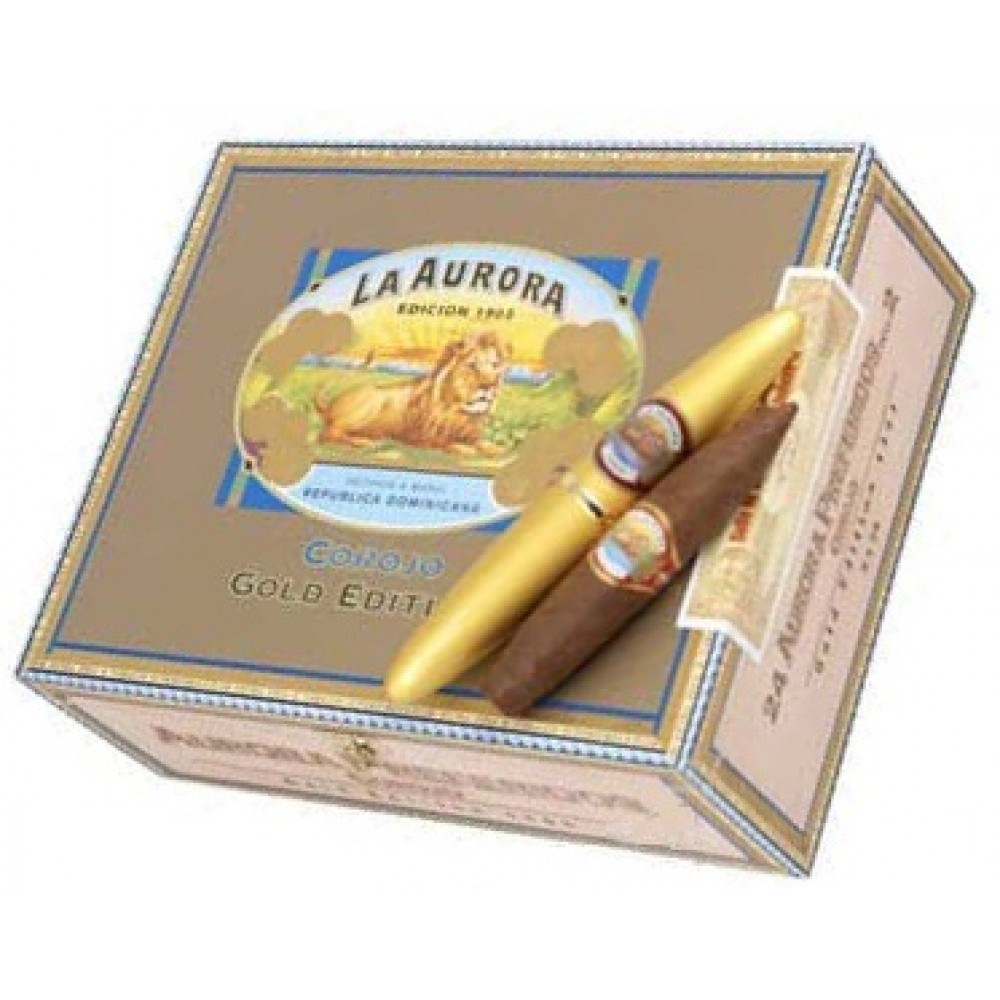 La Aurora Preferidos Gold Tube Cigars